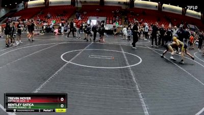 76 lbs Round 7 (8 Team) - Bentley Gatica, Meridian Maniacs vs Trevin Moyer, Empyre WC Gold