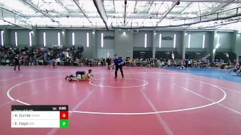 132 lbs Consi Of 8 #2 - Kyle Currier, RHAM vs Elijah Fagin, Avon
