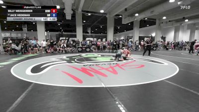 61 lbs Champ. Round 2 - Billy Weisgerber, Big Cat Wrestling Club vs Jace Hedeman, Immortal Athletics WC