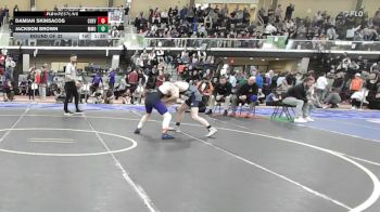 126 lbs Round Of 32 - Damian Skinsacos, Cheverus/Falmouth vs Jackson Brown, Mt. Mansfield