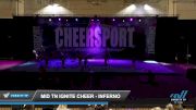 Mid TN Ignite Cheer - Inferno [2022 L2 Traditional Rec - 14Y (NON) Day 1] 2022 CHEERSPORT Cartersville Classic
