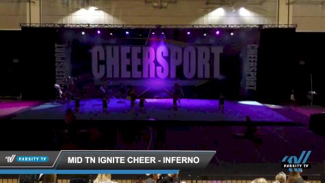 Mid TN Ignite Cheer - Inferno [2022 L2 Traditional Rec - 14Y (NON) Day 1] 2022 CHEERSPORT Cartersville Classic