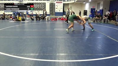 215 lbs Consy 8 - Satoshi Davis, Slam Academy-NV vs Aiden Peterson, St. Edward-OH