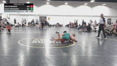 141 lbs Rr Rnd 1 - Gavyn Mindler, Misdirection MC - BHSE vs Noah Hernandez, Mat Warriors Black - BHSE