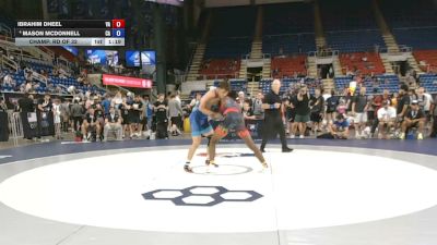 190 lbs Champ. Rd Of 32 - Ibrahim Dheel, Virginia vs Mason McDonnell, California