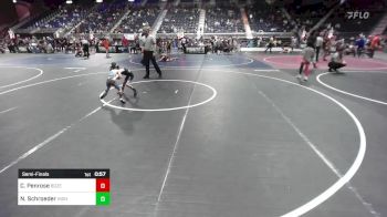 37 lbs Semifinal - Cael Penrose, Bozeman WC vs Nathan Schroeder, High Plains Thunder