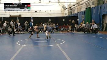 141 lbs Quarterfinal - Jacob Cunningham, Messiah vs Ryan Mansueto, Eastern