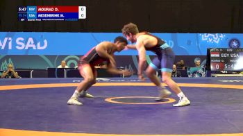 74 kg 1/4 Final - Omar Mourad, Egypt vs Mitchell Mesenbrink, United States