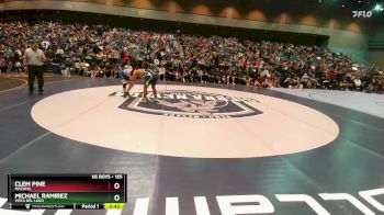 165 lbs Cons. Round 1 - Clem Pine, Mazama vs Michael Ramirez, Vista Del Lago