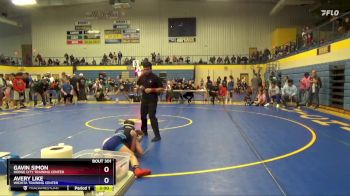 87 lbs Round 2 - Haley Zabel, Dodge City Training Center vs Millie Cook, Cougar Wrestling Club