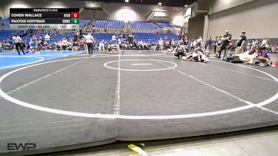 85 lbs 3rd Place - Cohen Wallace, Kingfisher YellowJackets vs Paxton Hoffman, Southern Illinois Bulldog Wrestling Club
