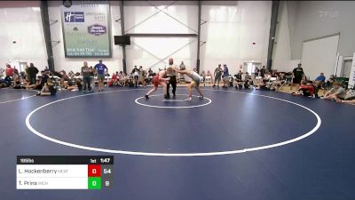 195 lbs Rr Rnd 3 - Luke Hockenberry, Meatballs vs Thomas Prins, Michigan Premeir Gold