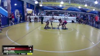 138 lbs Cons. Round 6 - Luke Siwinski, Victory Elite vs Angel Ojeda, Manatee High School