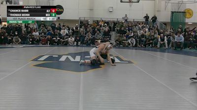 149 lbs 1st Place Match - Thomas Monn, McDaniel vs Chance Babb, Alvernia University