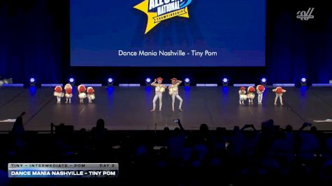 Dance Mania Nashville - Tiny Pom [2026 Tiny - Intermediate - Pom Day 2] 2026 UCA & UDA All Star Nationals