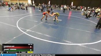 113 lbs Champ. Round 3 - Daniel Lehman, IL vs Maximus Hay, WI