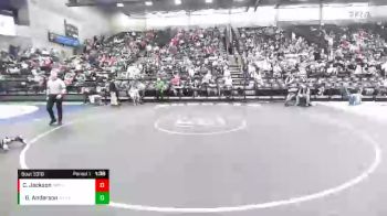 106 lbs Semifinal - Gage Anderson, Wasatch vs Caleb Jackson, Maple Mountain