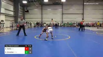 75 lbs Prelims - Avery Gable, 4M Strength vs Santino Dimatteo, Shore Thing Blue MS