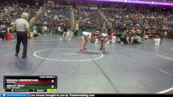 165 lbs Cons. Round 2 - Kenley Riley, West Carteret vs Rohama Gebremichael, Wakefield