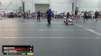 106 lbs Round 6 (8 Team) - Bryce Boyer, Kraken vs Malki Mendoza, Whitted Trained Legacy
