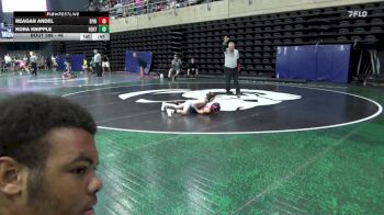 46 lbs Semifinal - Reagan Andel, Spring Grove vs Kora Knipple, Fort Ashby