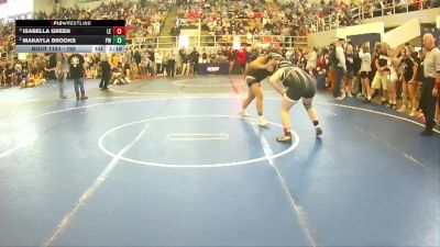 192 lbs Semifinal - Isabella Green, Logan Elm vs Makayla Brooks, Pursuit Wrestling