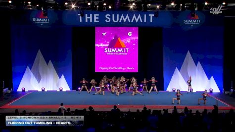 Flipping Out Tumbling - Hearts [2026 L2 Junior - D2 - Small - B Semis] 2026 The D2 Summit