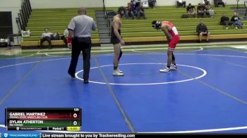 125 lbs Quarterfinal - Dylan Atherton, Rio Hondo vs Gabriel Martinez, Fresno State Wrestling Club