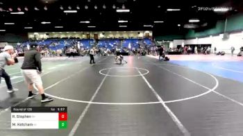 120 lbs Prelims - Reese Stephen, OH vs Mason Ketcham, NY