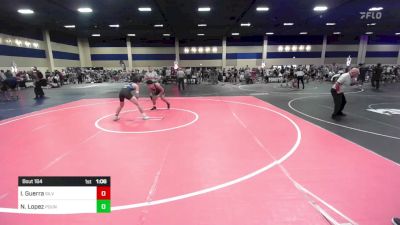 144 lbs Round Of 16 - Ismael Guerra, Silverback WC vs Noah Lopez, Pounders WC