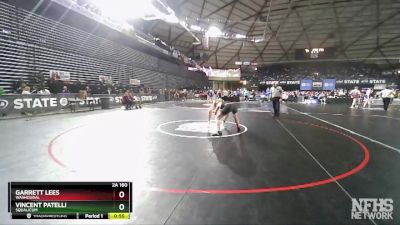 2A 160 lbs Cons. Round 1 - Garrett Lees, Washougal vs Vincent Patelli, Squalicum