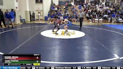 115 lbs Champ. Round 1 - Vann Thomas, Reeltown vs Daniel Bryan, Stanhope Elmore