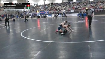 A 120 lbs Champ. Round 1 - Parker Lewis, Samuel Everett School Of Innovation vs Davyd Parker, Sycamore High School