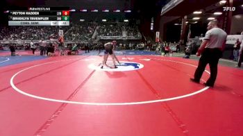 135 lbs Cons. Semi - Brueklyn Truempler, Shoshoni vs Peyton Hadden, Lyman