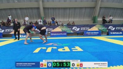 GUSTAVO VICHETTI vs EDUARDO NUNES MACHADO 2026 FPJJ Circuito Paulista NO GI Etapa 3