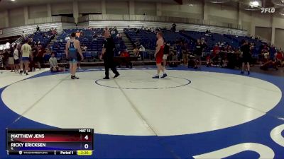 190 lbs Cons. Semi - Matthew Jens, IL vs Ricky Ericksen, IL