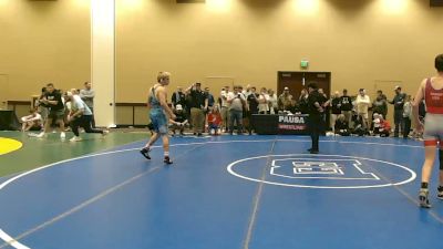132 lbs Champ. Rd Of 32 - Kyle Warner vs Kade Mustin, Team Worldwide Wrestling Academy