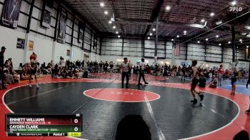 95 lbs Placement (4 Team) - Emmett Williams, DARKHORSE WRESTLING CLUB vs Cayden Clark, GREAT BRIDGE WRESTLING CLUB - GOLD