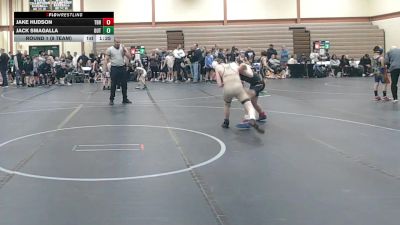 100 lbs Round 1 (8 Team) - Jack Smagalla, The Outsiders vs Jake Hudson, Team Blue Hen