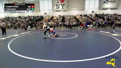 138 lbs Champ. Round 2 - Landin Peters, Mongoose Elite Wrestling vs Luke Dakin, Hyde Park Youth Wrestling Club