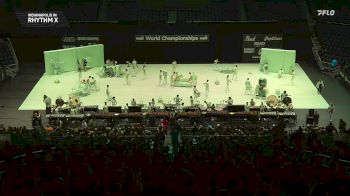 Rhythm X "Indianapolis IN" at 2026 WGI Percussion/Winds World Championships