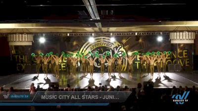 Music City All Stars - Junior Large Pom [2022 Junior - Pom] 2022 One Up Nashville Grand Nationals DI/DII