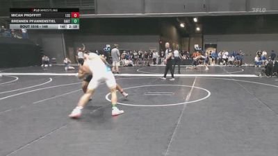 149 lbs Cons. Round 4 - Brennen Pfannenstiel, Barton vs Micah Proffitt, Labette Community College