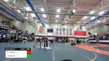 105 lbs Cons. Round 2 - Miracle Jackson, Batavia vs LT Diephuis, Canton