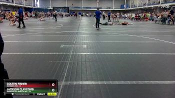 56 lbs Round 4 (8 Team) - JACKSON CLAYCOMB, Undisputed Wrestling vs Colten Fisher, Rangers WC