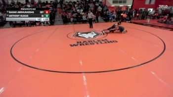 157 lbs Champ. Round 2 - Anthony Klikas, BUFFALO GROVE vs Sajjad Abdulrazzaq, FREEPORT (HS)
