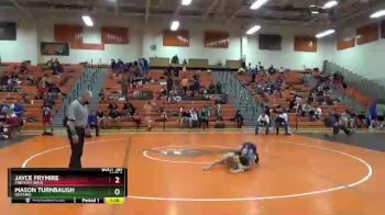 132 lbs Quarterfinal - Jayce Frymire, Fremont Ross vs Mason Turnbaugh, Ontario