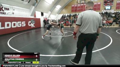 126 1A Semifinal - Sebastian Cisneros, Chelan vs Aengus Gillikin, Cascade (Leavenworth)