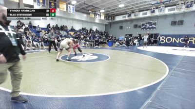 175 lbs Cons. Semi - Finnian Hannegan, JSerra vs Max Stevenson, Hesperia