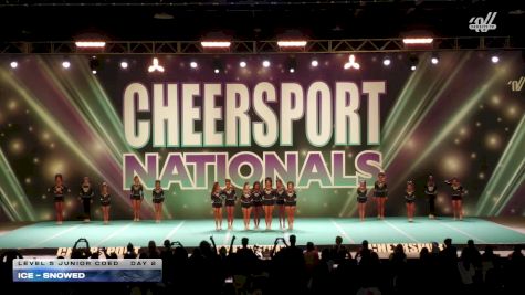 ICE - SnowED [2026 L5 Junior Coed Day 2] 2026 CHEERSPORT National All Star Cheerleading Championship